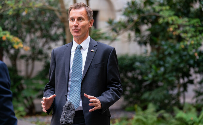 Jeremy Hunt will make Mansion House speech tonight. Credit: HM Treasury Jeremy Hunt will make Mansion House speech tonight. Credit: HM Treasury