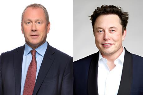 Nicolai Tangen (NBIM) and Elon Musk (Tesla)