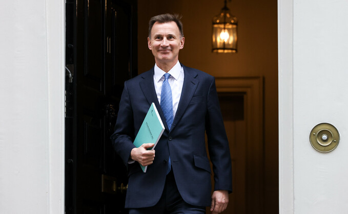 Jeremy Hunt (pictured) prepares to deliver his Autumn Statement | Copyright: HM Treasury Jeremy Hunt (pictured) prepares to deliver his Autumn Statement | Copyright: HM Treasury