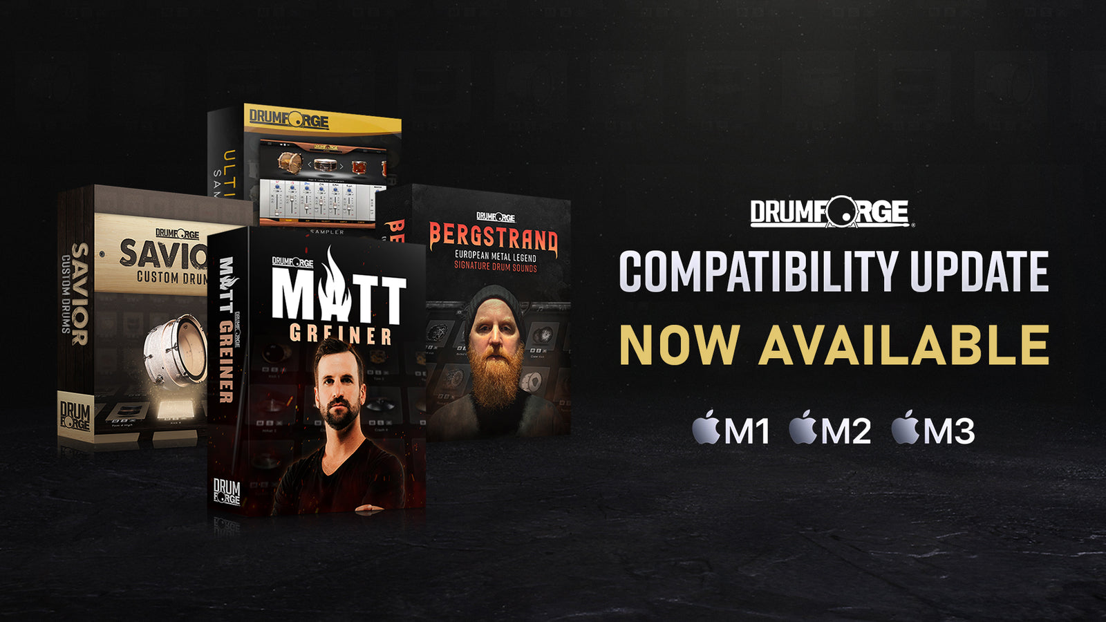 Drumforge Samplers Updates for Apple Silicon!