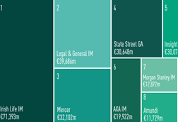 Irish instutional assets managers 2025 summary